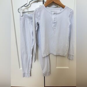 Minnow Kids' Long Sleeve Striped Pajama Set